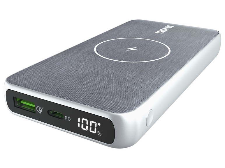  Zobrazit na celou obrazovku TRONIC® Bezdrátová powerbanka Qi®, 10 000 mAh - Obrázek 3