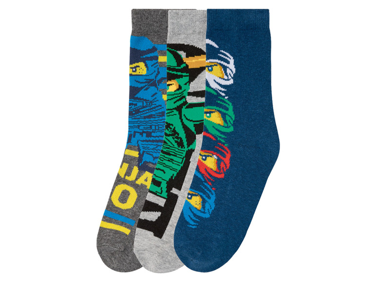  Zobrazit na celou obrazovku LEGO Ninjago Chlapecké ponožky, 3 páry - Obrázek 9