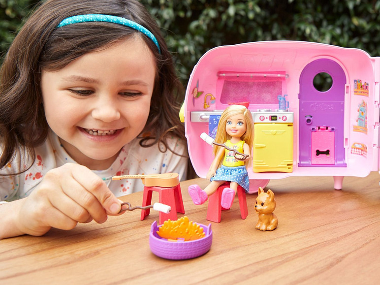  Zobrazit na celou obrazovku Barbie Chelsea sada karavan a panenka - Obrázek 11