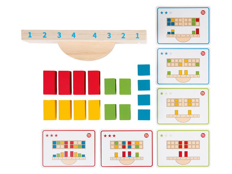  Zobrazit na celou obrazovku Playtive Dřevěná duhová motorická hračka Montessori - Obrázek 7