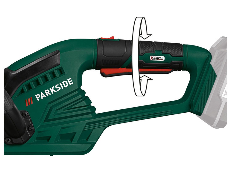 Zobrazit na celou obrazovku PARKSIDE® Aku nůžky na živý plot PHSA 20-Li A1, 2 Ah - Obrázek 4