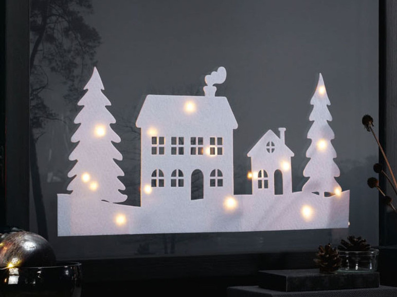  Zobrazit na celou obrazovku Melinera Okenní LED dekorace - Obrázek 4