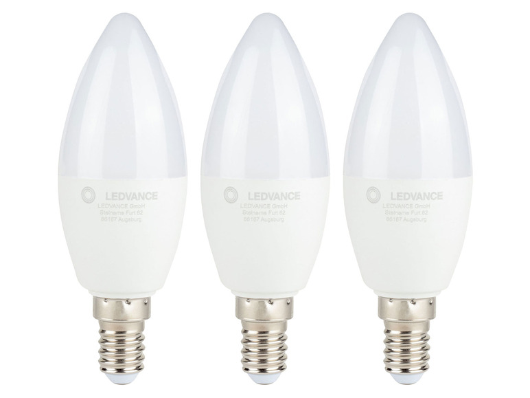 Ledvance LED žárovka Smart, 3 kusy (svíčka)