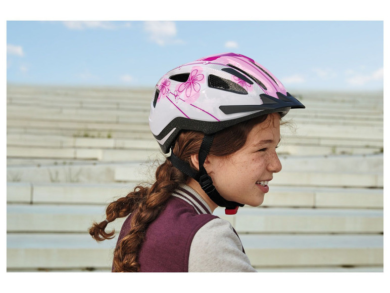  Zobrazit na celou obrazovku CRIVIT Dětská cyklistická helma s koncovým světlem - Obrázek 6