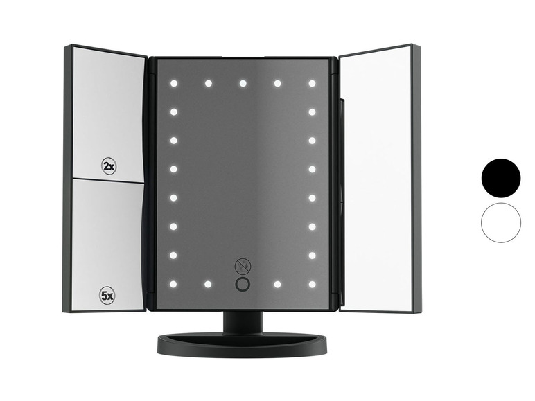  Zobrazit na celou obrazovku LIVARNO home Kosmetické LED zrcadlo MKSLK 6 A2 - Obrázek 1
