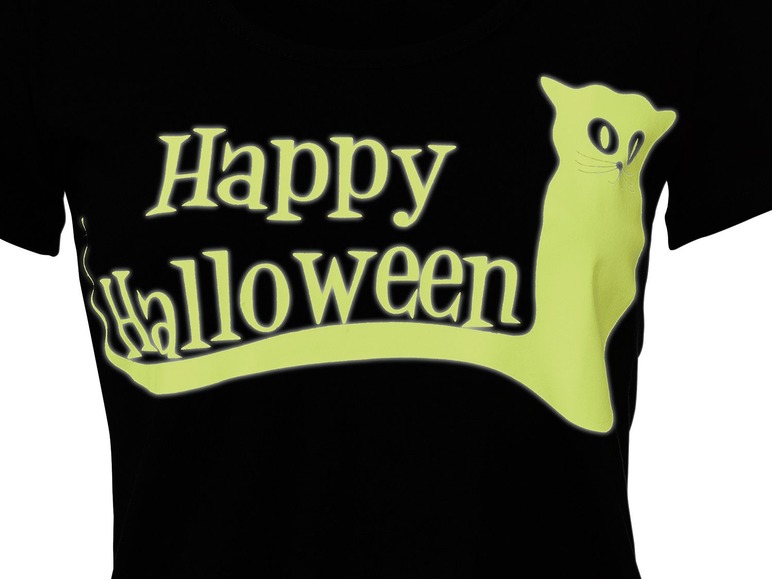  Zobrazit na celou obrazovku Dámské svíticí triko na Halloween - Obrázek 11