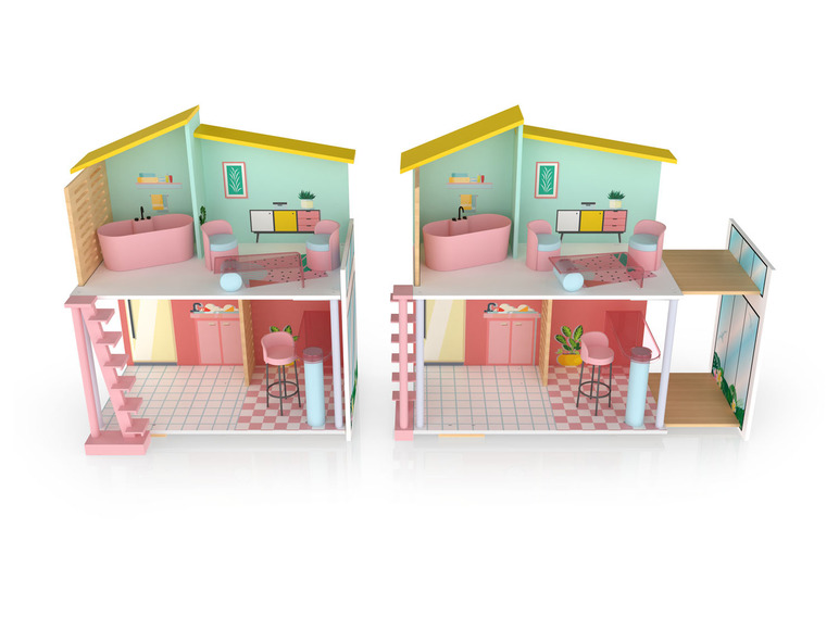 Zobrazit na celou obrazovku Playtive Dřevěný domeček pro Fashion panenky - Obrázek 5