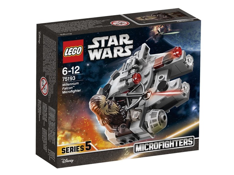  Zobrazit na celou obrazovku LEGO® Star Wars 75193 Mikrostíhačka Millennium Falcon - Obrázek 1