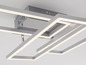Moderní stropní svítidlo s LED osvětlením v obdélníkovém tvaru.