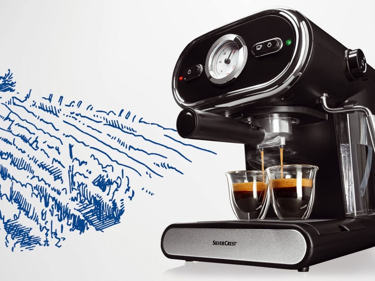  Zobrazit na celou obrazovku SILVERCREST® Espresso kávovar SEMS 1100 B3 - Obrázek 8