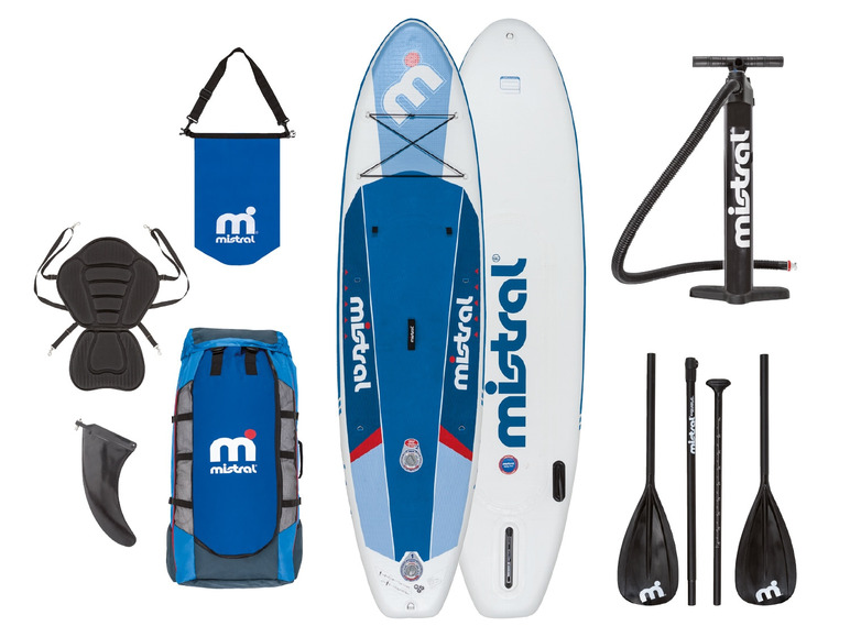  Zobrazit na celou obrazovku Mistral Dvoukomorový paddleboard Allround 10,5′ - Obrázek 1