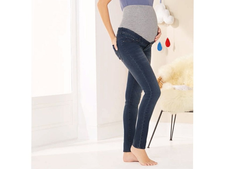  Zobrazit na celou obrazovku esmara® Dámské těhotenské džíny - Obrázek 6
