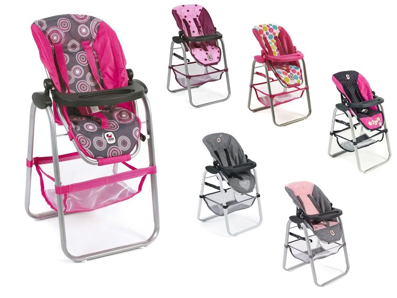  Zobrazit na celou obrazovku Bayer CHIC 2000 Jídelní židlička pro panenky - Obrázek 1