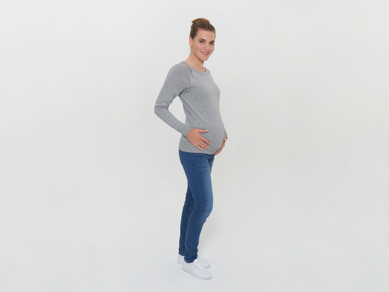  Zobrazit na celou obrazovku esmara® Dámský těhotenský svetr BIO - Obrázek 25