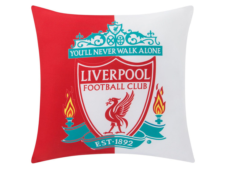  Zobrazit na celou obrazovku Dekorativní polštářek FC Liverpool, 40 x 40 cm - Obrázek 1