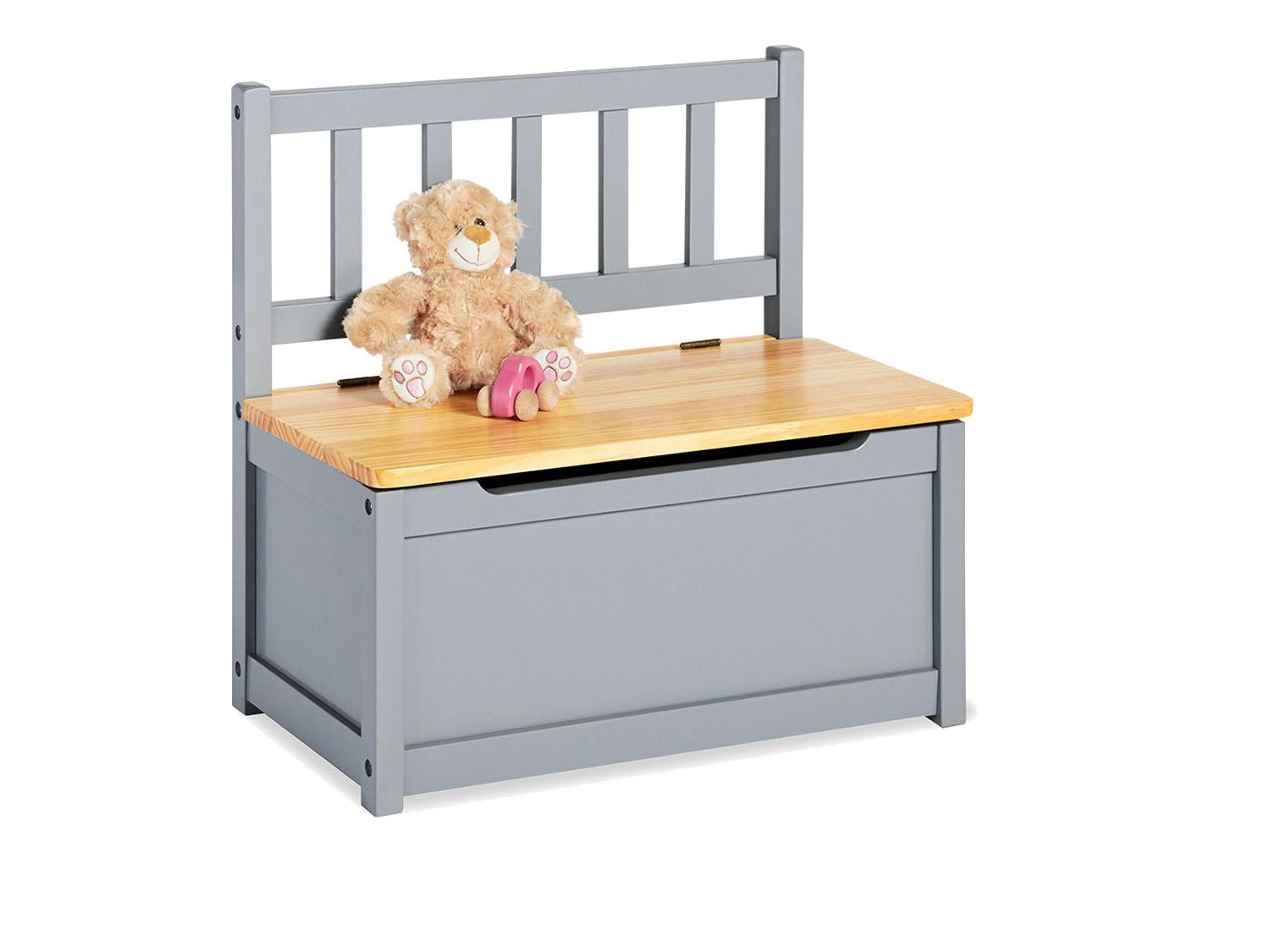 Pinolino Dětská lavice s úložným prostorem Fenna (antracitová)