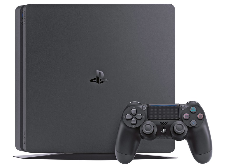  Zobrazit na celou obrazovku SONY Herní konzole PlayStation 4 Slim 500 GB, černá + hra Fortnite - Obrázek 1