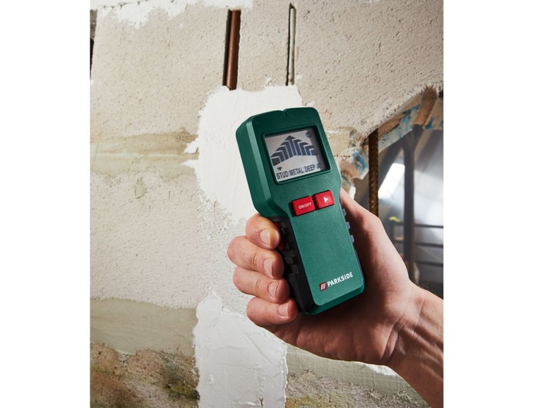  Zobrazit na celou obrazovku PARKSIDE® Multifunkční detektor / měřič vlhkosti dřeva a stavebních materiálů PMSHM 2 A1 - Obrázek 3