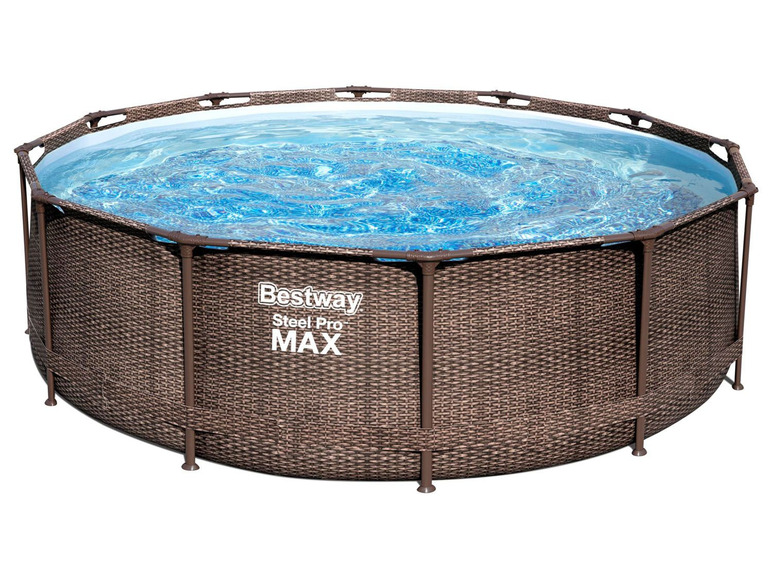  Zobrazit na celou obrazovku Bestway Bazén Steel Pro Max™ DELUXE SERIES™ s filtračním zařízením a schůdky, Ø 3,66 x 1 m - Obrázek 3
