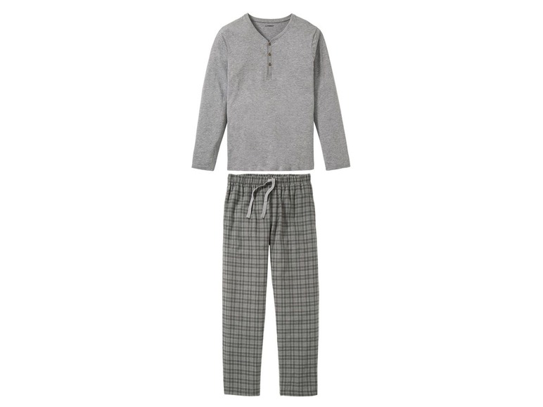  Zobrazit na celou obrazovku LIVERGY® Pánské flanelové pyžamo - Obrázek 10