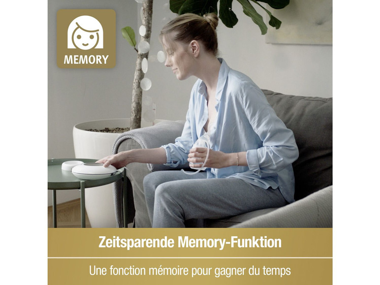  Zobrazit na celou obrazovku NUK Elektrická dvojitá odsávačka mateřského mléka Nature Sense - Obrázek 8