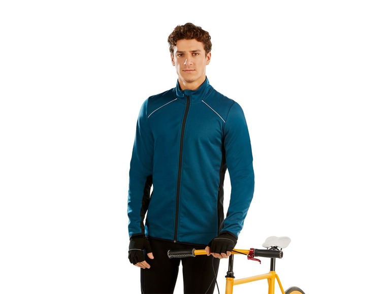  Zobrazit na celou obrazovku CRIVIT Pánská cyklistická softshellová bunda - Obrázek 4