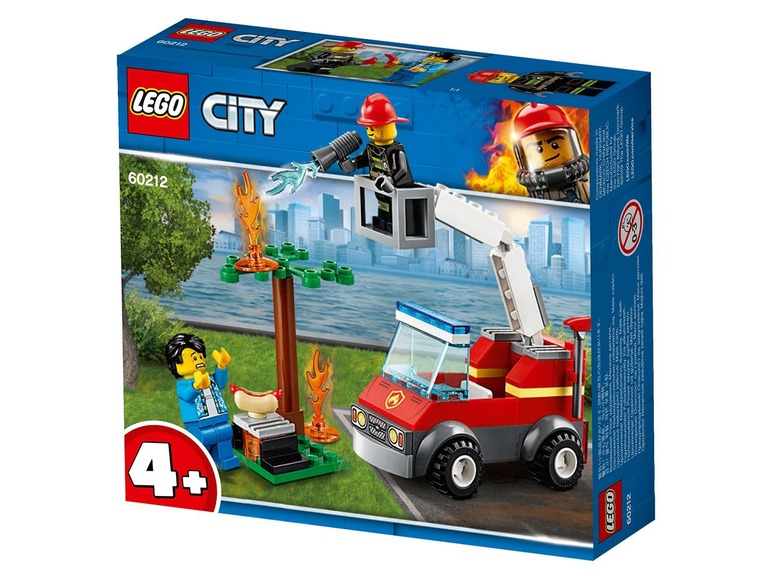  Zobrazit na celou obrazovku LEGO® City LEGO®City 60212 Grilování a požár - Obrázek 2