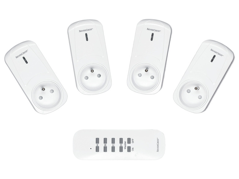  Zobrazit na celou obrazovku SILVERCREST® Sada interiérových / exteriérových rádiových zásuvek, 5/3dílná - Obrázek 1