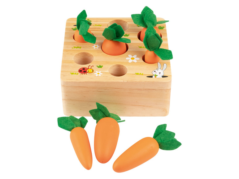  Zobrazit na celou obrazovku Playtive Dřevěná výuková hra Montessori, střední - Obrázek 5