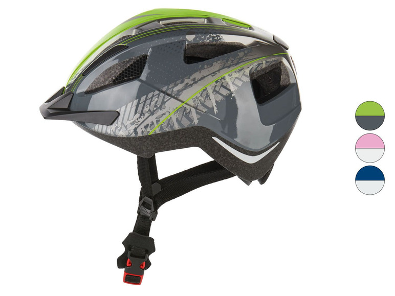  Zobrazit na celou obrazovku CRIVIT Dětská cyklistická helma s koncovým světlem - Obrázek 1