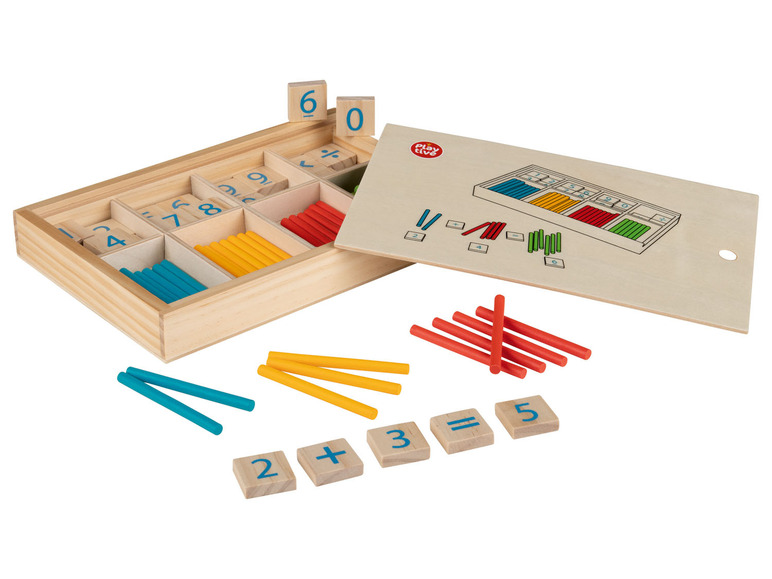  Zobrazit na celou obrazovku Playtive Dřevěná výuková hra Montessori, střední - Obrázek 20