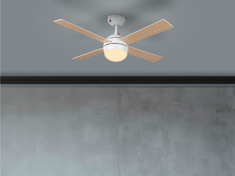  Zobrazit na celou obrazovku LIVARNO home Stropní ventilátor s LED svítidlem a dálkovým ovládáním - Obrázek 7