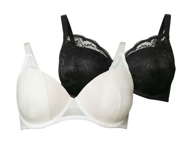  Zobrazit na celou obrazovku ESMARA® Lingerie Dámská podprsenka XXL, 2 kusy - Obrázek 6