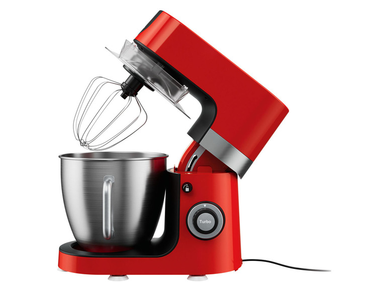  Zobrazit na celou obrazovku SILVERCREST® Kuchyňský robot Profi SKMP 1300 D3, červená - Obrázek 4