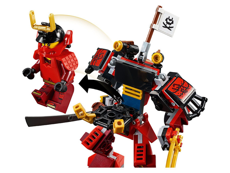  Zobrazit na celou obrazovku LEGO® NINJAGO 70665 Samurajův robot - Obrázek 5