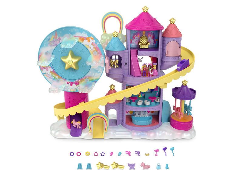  Zobrazit na celou obrazovku MATTEL Polly Pocket Duhový zábavní park - Obrázek 1