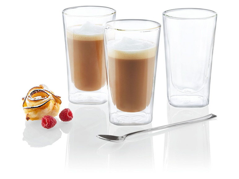  Zobrazit na celou obrazovku ERNESTO® Sada termo sklenic na latte macchiato / cappuccino / čaj - Obrázek 18