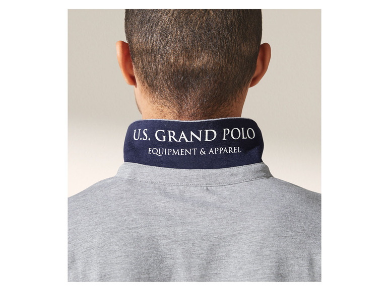  Zobrazit na celou obrazovku U.S. Grand Polo Pánské polo triko s dlouhými rukávy - Obrázek 11