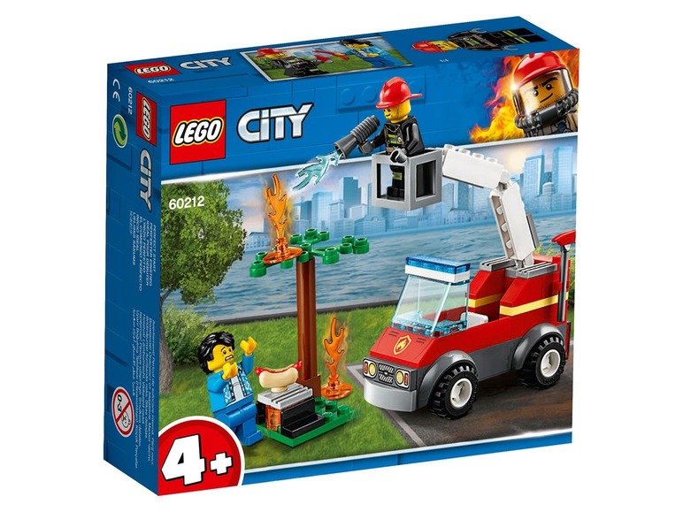  Zobrazit na celou obrazovku LEGO® City LEGO®City 60212 Grilování a požár - Obrázek 1