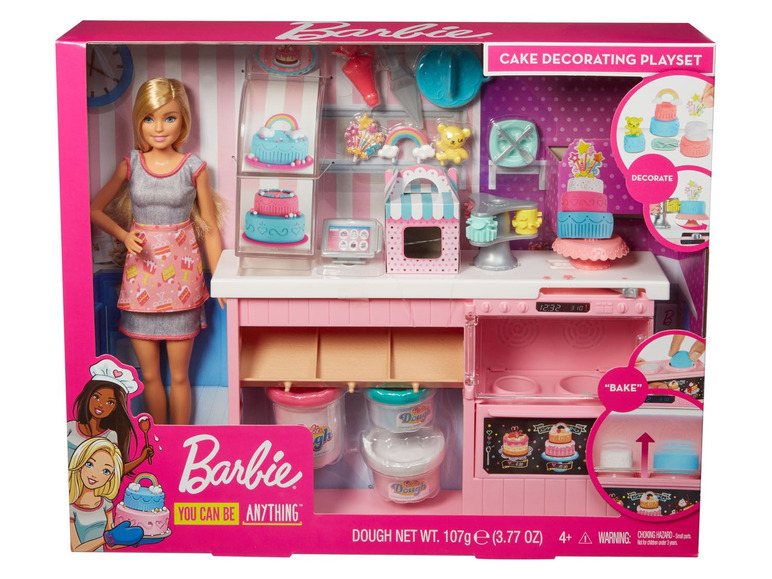  Zobrazit na celou obrazovku Barbie Cukrářství s panenkou - Obrázek 2