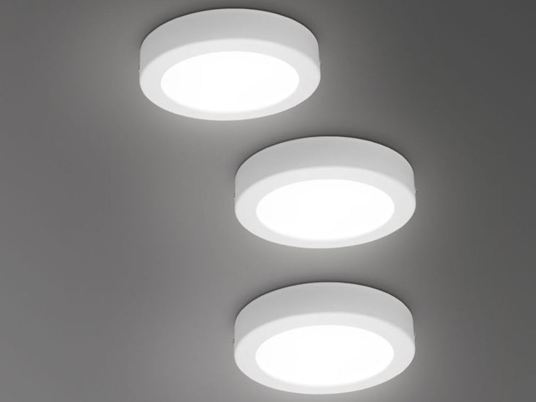  Zobrazit na celou obrazovku LIVARNO home Stropní LED svítidlo, 3 kusy - Obrázek 4