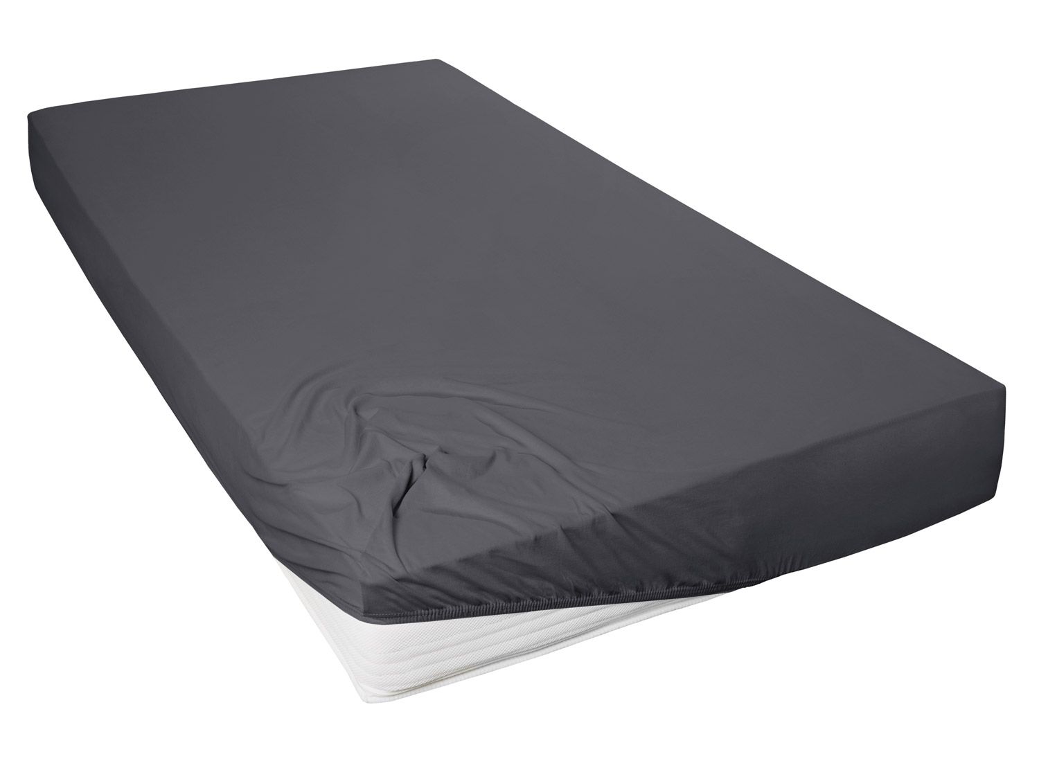 Primera Napínací prostěradlo, 90-100 x 200 cm / 140-160 x 200 cm / 180-200 x 200 cm (180-200 x 200 cm, antracitová)