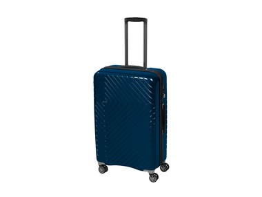 TOPMOVE® Skořepinový kufr, modrá, 69 l