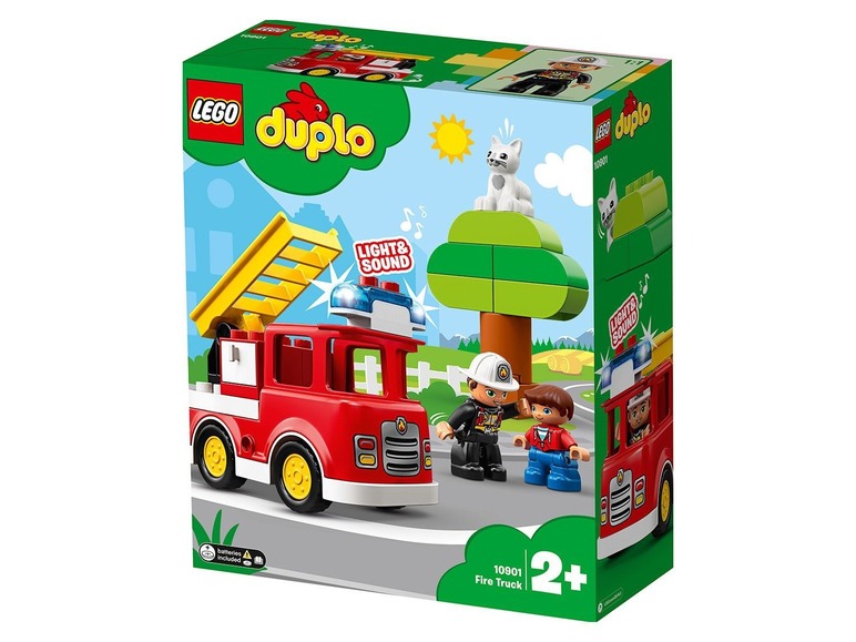 Zobrazit na celou obrazovku LEGO® DUPLO® 10901 Hasičské auto - Obrázek 2