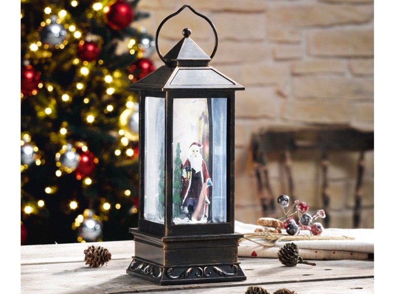  Zobrazit na celou obrazovku Melinera LED lucerna / svíčka s funkcí sněžítka - Obrázek 4