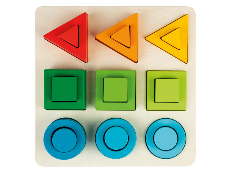  Zobrazit na celou obrazovku Playtive Dřevěná duhová motorická hračka Montessori - Obrázek 8