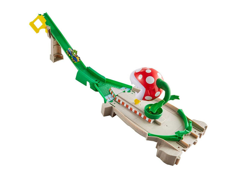  Zobrazit na celou obrazovku Hot Wheels Mario Kart Závodní dráha piranha - Obrázek 1