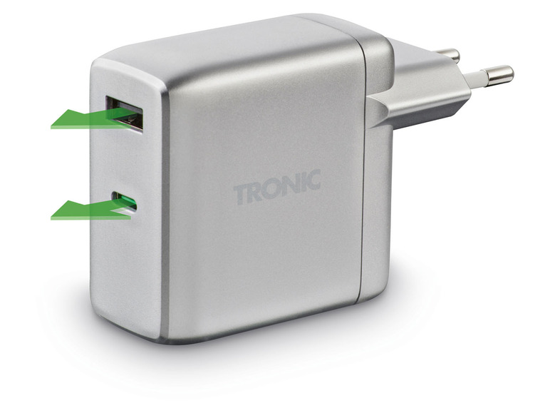  Zobrazit na celou obrazovku TRONIC® Duální power nabíječka USB-C PD 60W, GaN - Obrázek 8