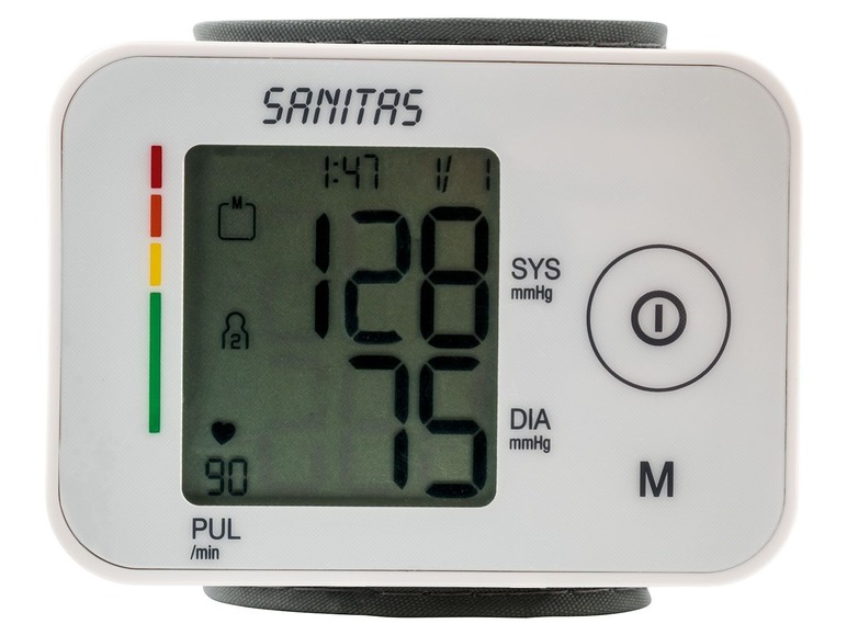  Zobrazit na celou obrazovku SANITAS Měřič krevního tlaku na zápěstí SBC 26 - Obrázek 1