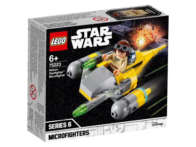  Zobrazit na celou obrazovku LEGO® Star Wars 75223 Mikrostíhačka Starfighter™ Naboo - Obrázek 1